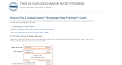 Desktop Screenshot of exchangeratepromise.com