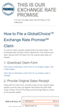 Mobile Screenshot of exchangeratepromise.com